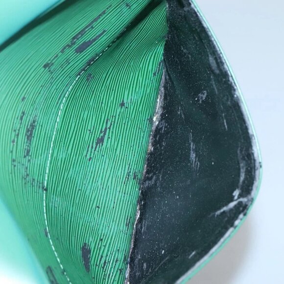 LOUIS VUITTON Epi Trocadero 27 Shoulder Bag Green LV Auth - Picture 10 of 16